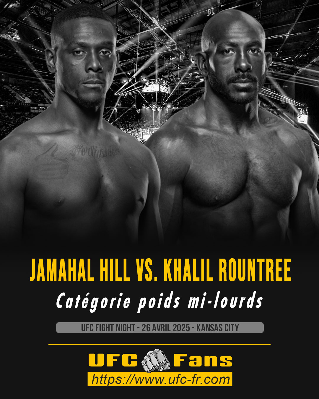 UFC FIGHT NIGHT - Jamahal Hill vs Khalil Rountree