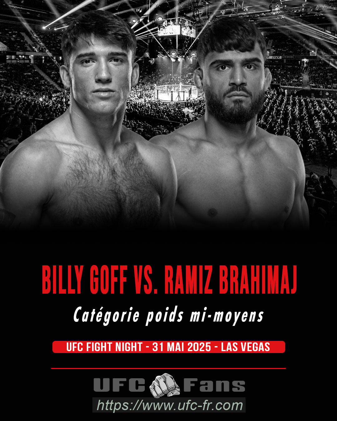 UFC ON ESPN 68 - Billy Goff vs Ramiz Brahimaj UFC ON ESPN 68 - Billy Goff vs Ramiz Brahimaj