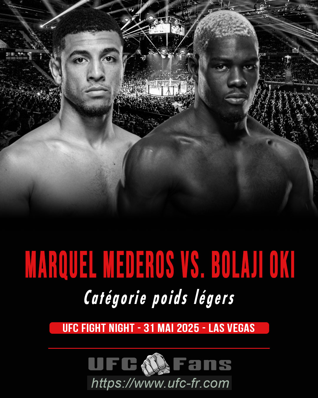 UFC ON ESPN 68 - MarQuel Mederos vs Bolaji Oki UFC ON ESPN 68 - MarQuel Mederos vs Bolaji Oki