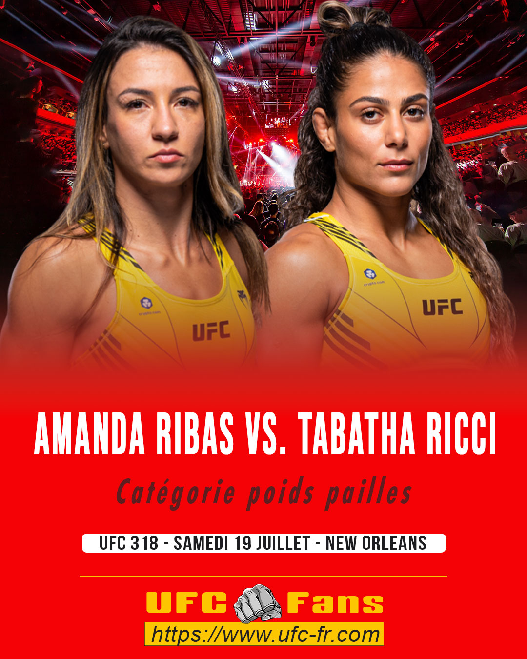 UFC 318 - Amanda Ribas vs Tabatha Ricci UFC 318 - Amanda Ribas vs Tabatha Ricci