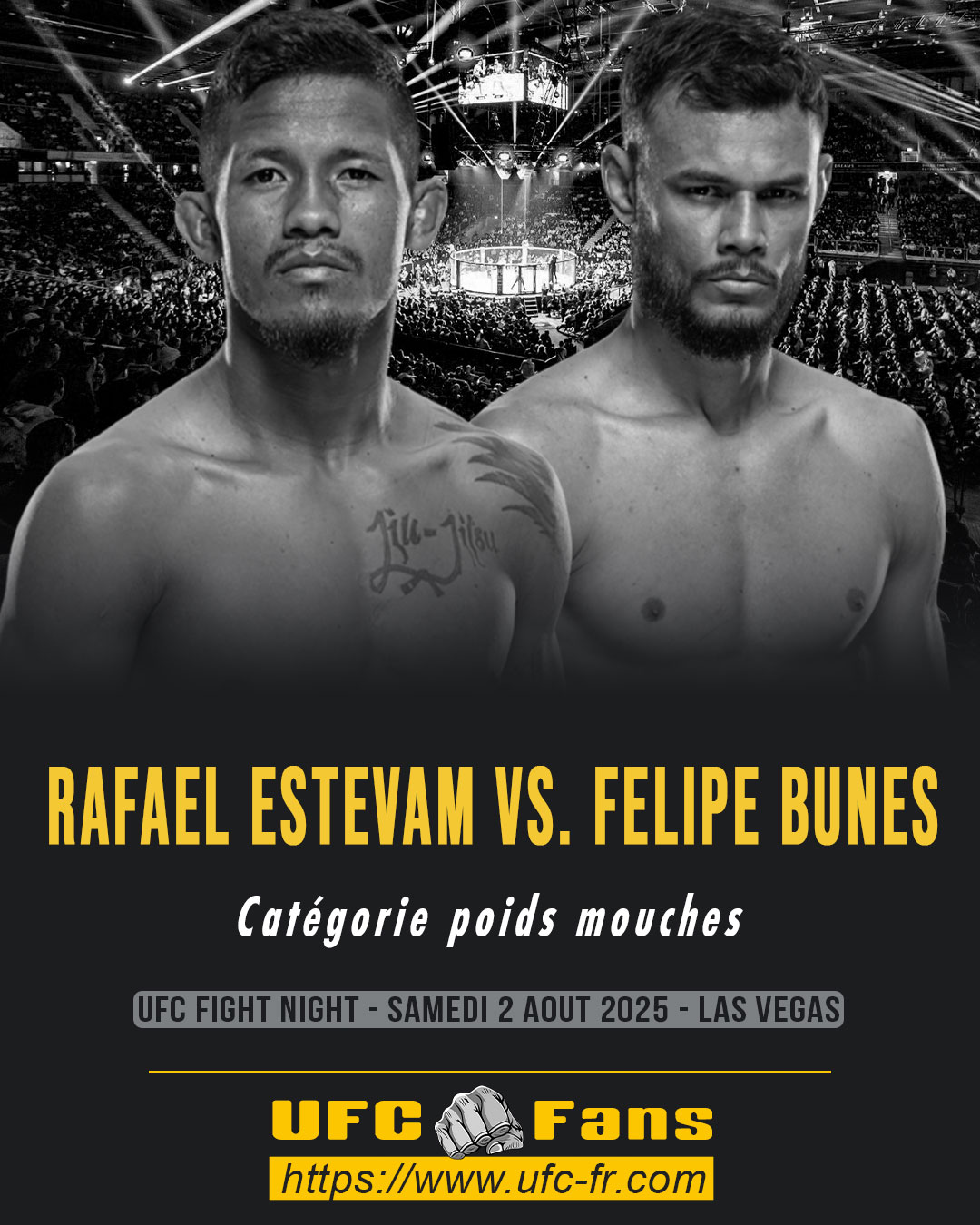 UFC ON ESPN 71 - Rafael Estevam vs Felipe Bunes UFC ON ESPN 71 - Rafael Estevam vs Felipe Bunes