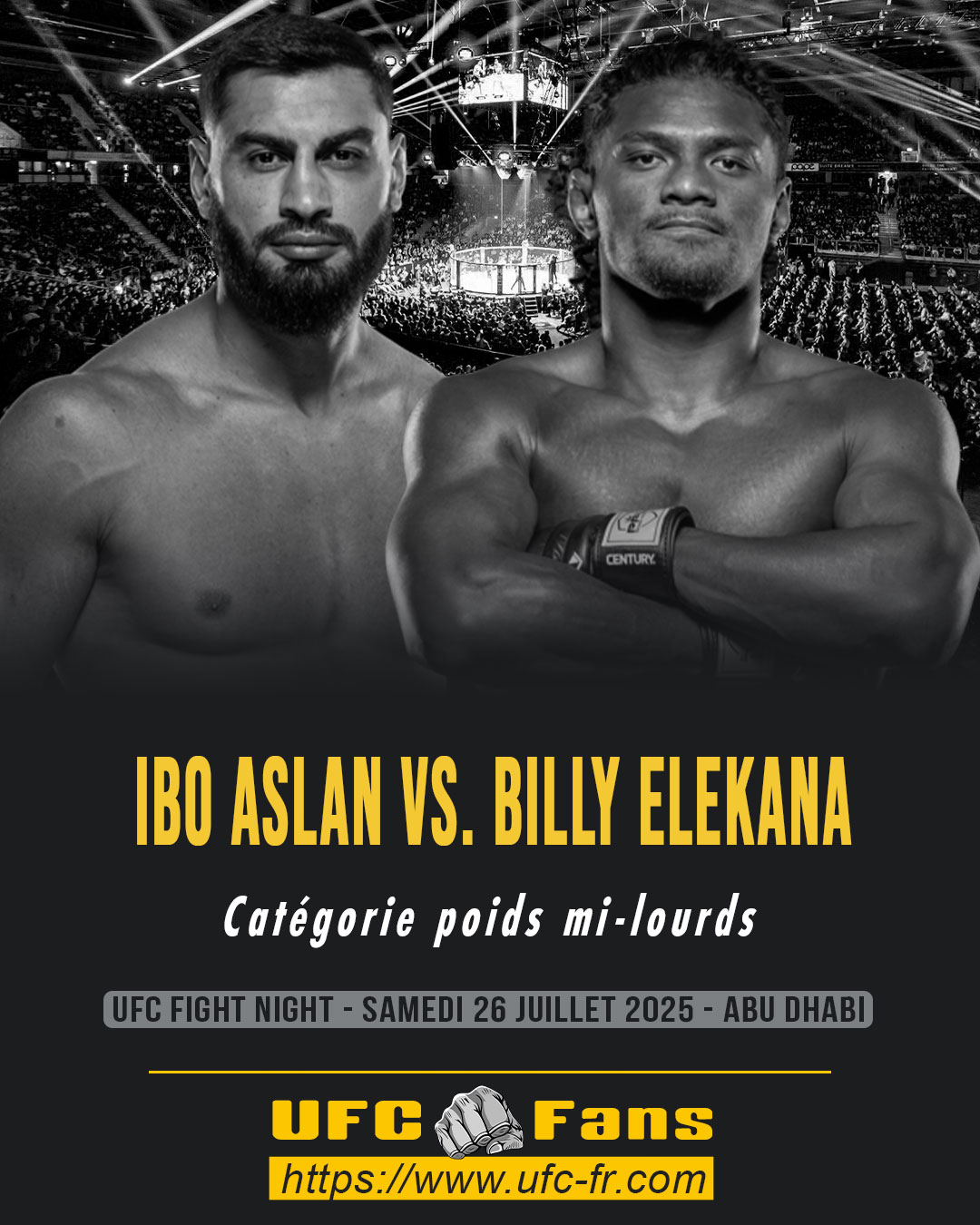 UFC ON ABC 9 - Ibo Aslan vs Billy Elekana UFC ON ABC 9 - Ibo Aslan vs Billy Elekana