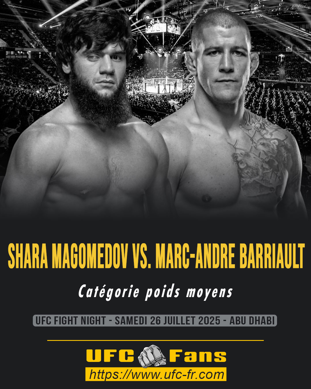 UFC ON ABC 9 - Shara Magomedov vs Marc-Andre Barriault