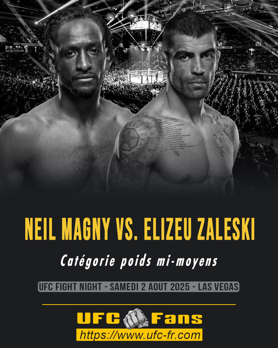 UFC ON ESPN 71 - Neil Magny vs Elizeu Zaleski UFC ON ESPN 71 - Neil Magny vs Elizeu Zaleski