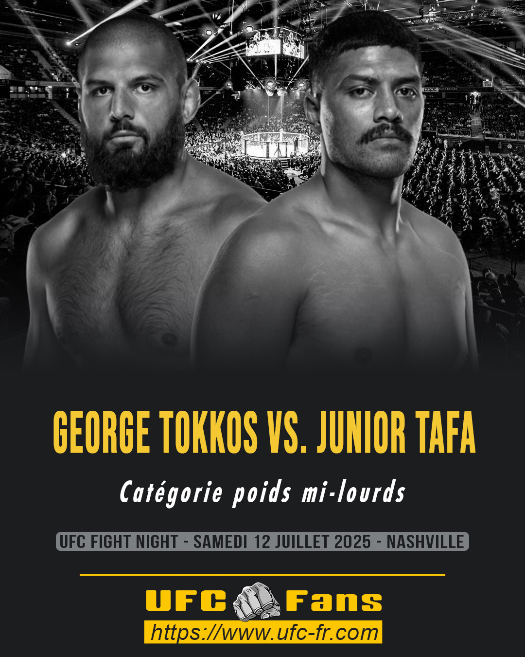 UFC ON ESPN 70 - George Tokkos vs Junior Tafa UFC ON ESPN 70 - George Tokkos vs Junior Tafa