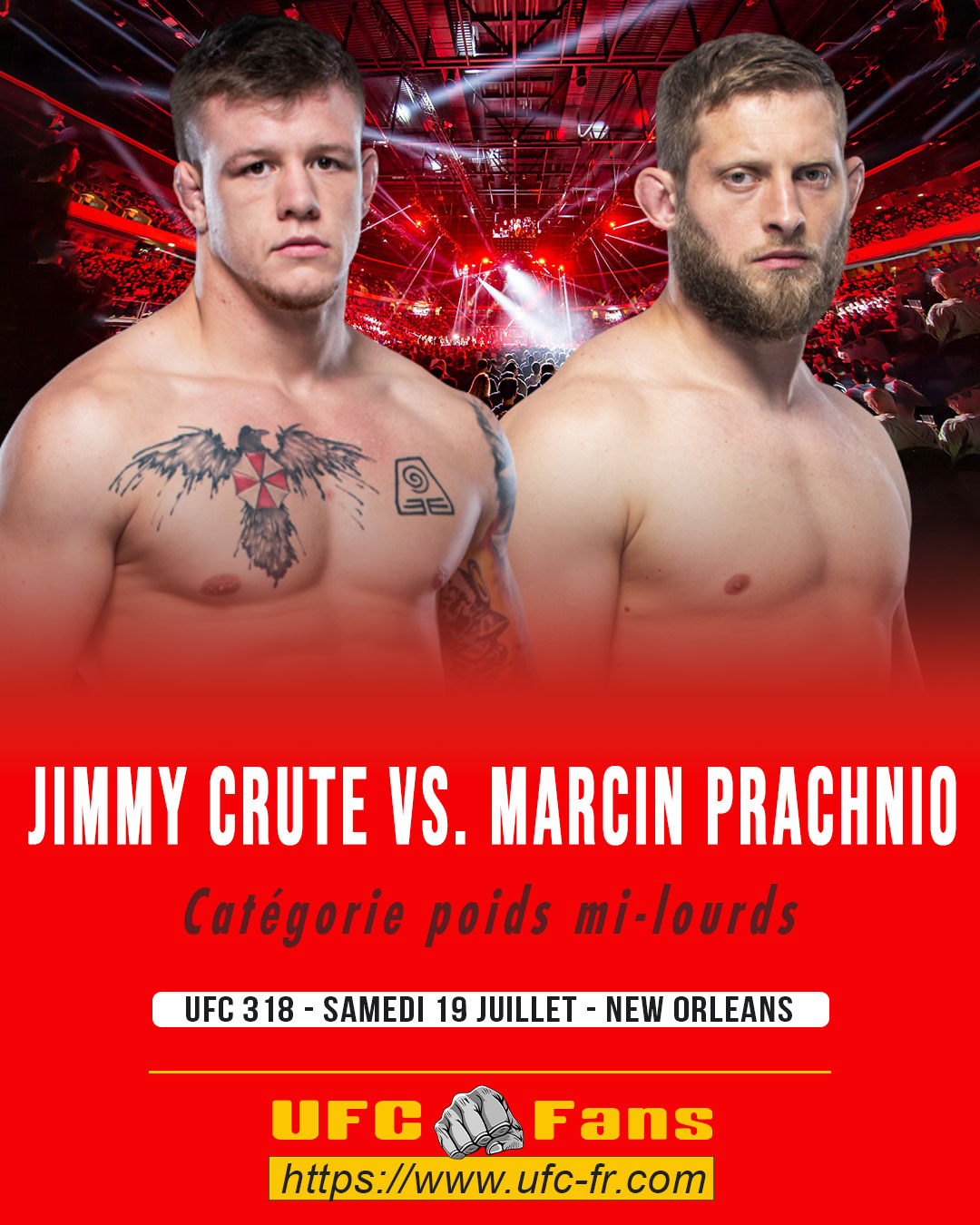 UFC 318 - Jimmy Crute vs Marcin Prachnio UFC 318 - Jimmy Crute vs Marcin Prachnio