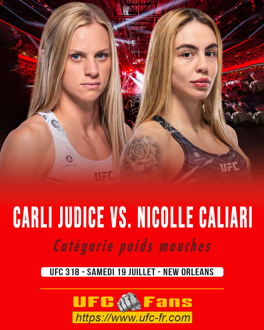 UFC 318 - Carli Judice vs Nicolle Caliari UFC 318 - Carli Judice vs Nicolle Caliari