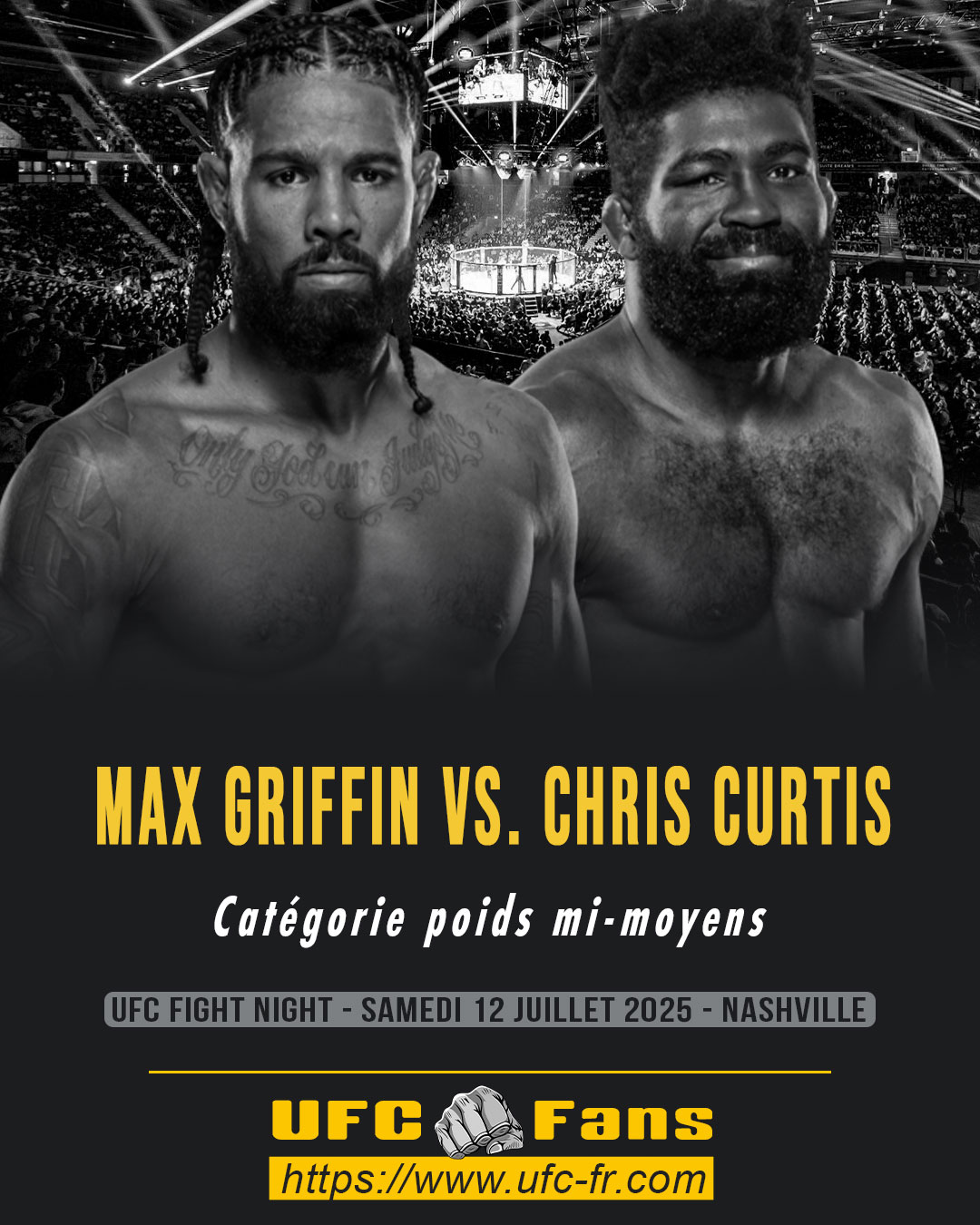 UFC ON ESPN 70 - Max Griffin vs Chris Curtis UFC ON ESPN 70 - Max Griffin vs Chris Curtis
