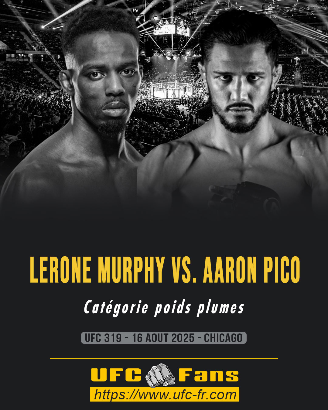 UFC 319 - Lerone Murphy vs Aaron Pico UFC 319 - Lerone Murphy vs Aaron Pico