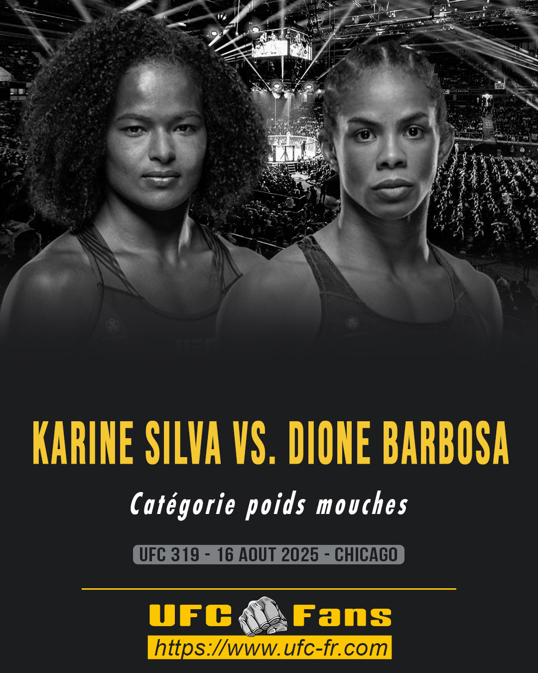 UFC 319 - Karine Silva vs Dione Barbosa UFC 319 - Karine Silva vs Dione Barbosa