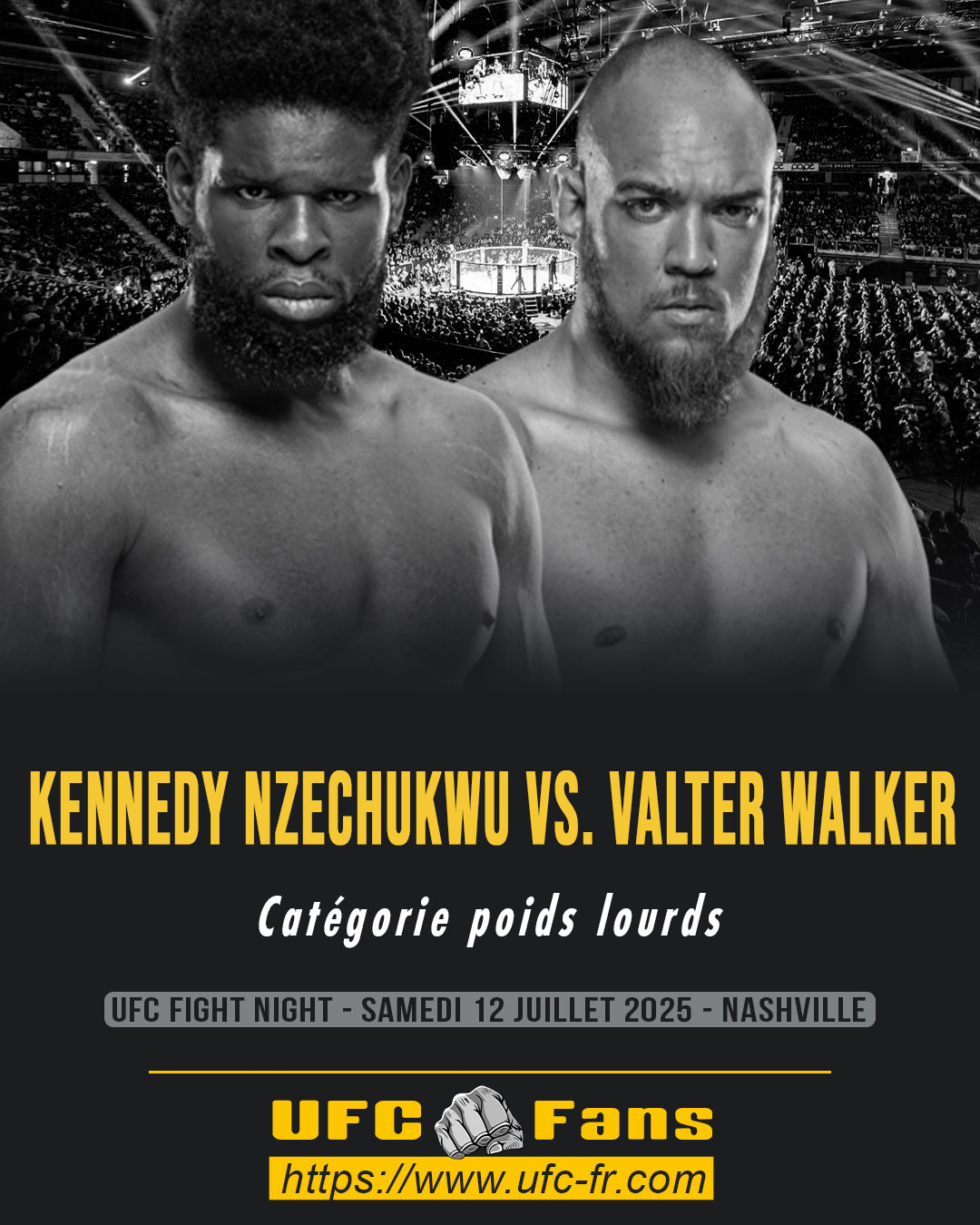 UFC ON ESPN 70 - Kennedy Nzechukwu vs Valter Walker UFC ON ESPN 70 - Kennedy Nzechukwu vs Valter Walker