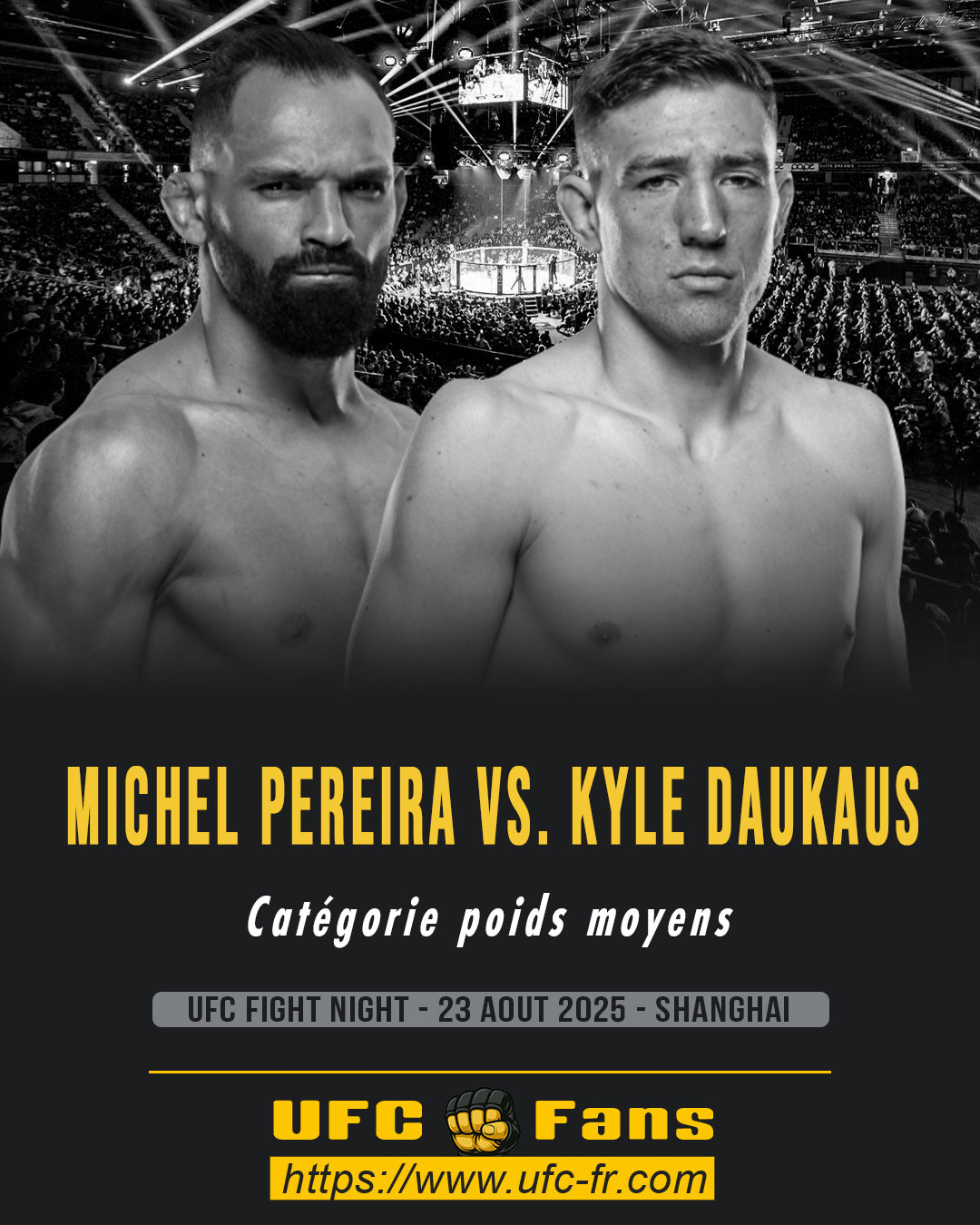 UFC ON ESPN+ 115 - Michel Pereira vs Kyle Daukaus UFC ON ESPN+ 115 - Michel Pereira vs Kyle Daukaus