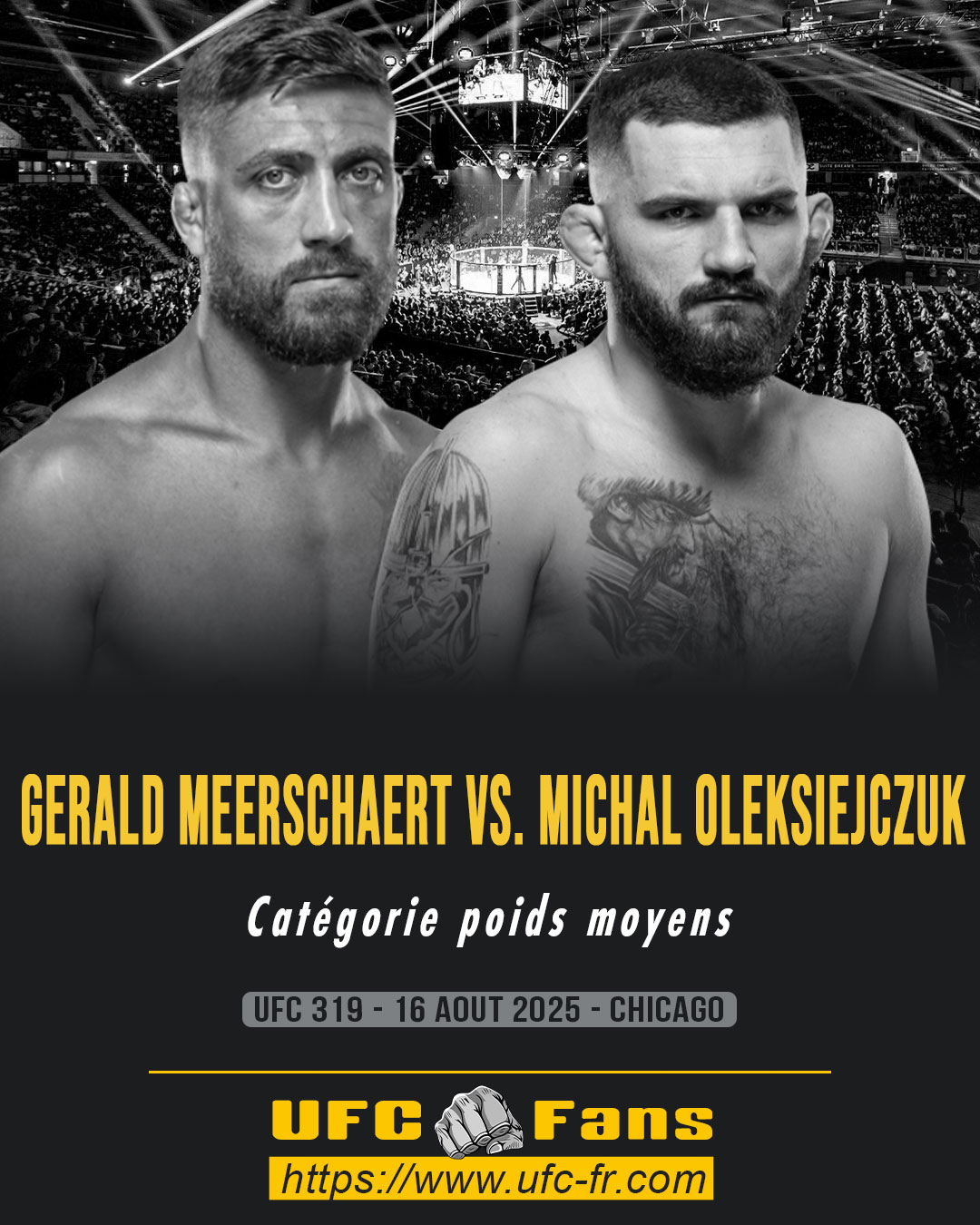 UFC 319 - Gerald Meerschaert vs Michal Oleksiejczuk UFC 319 - Gerald Meerschaert vs Michal Oleksiejczuk