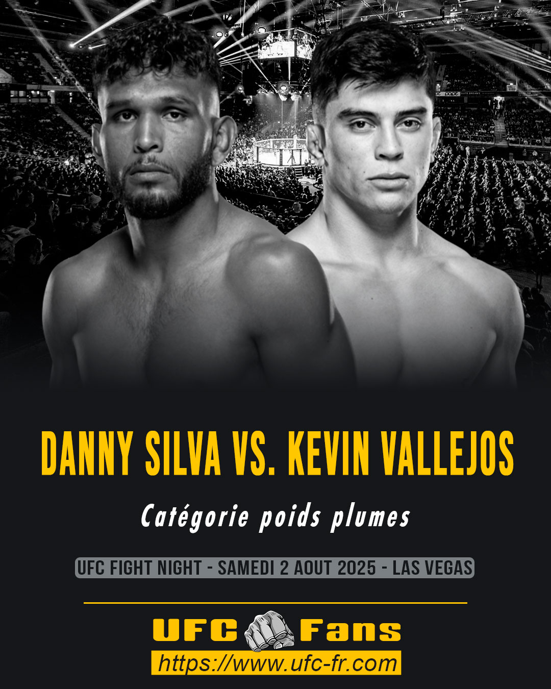 UFC ON ESPN 71 - Danny Silva vs Kevin Vallejos UFC ON ESPN 71 - Danny Silva vs Kevin Vallejos