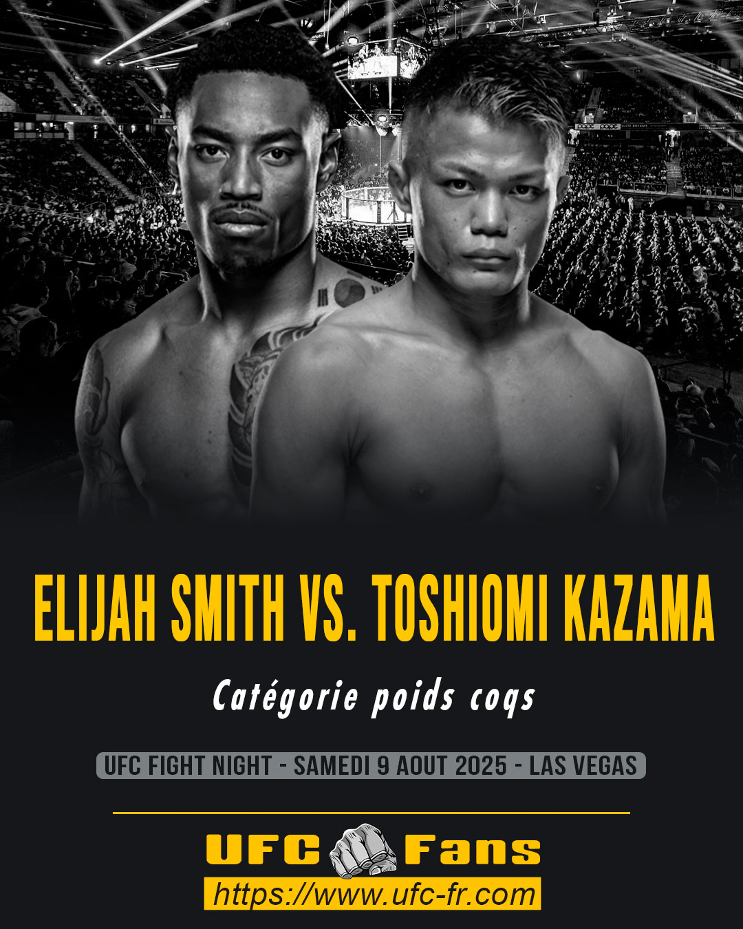 UFC ON ESPN 72 - Elijah Smith vs Toshiomi Kazama UFC ON ESPN 72 - Elijah Smith vs Toshiomi Kazama