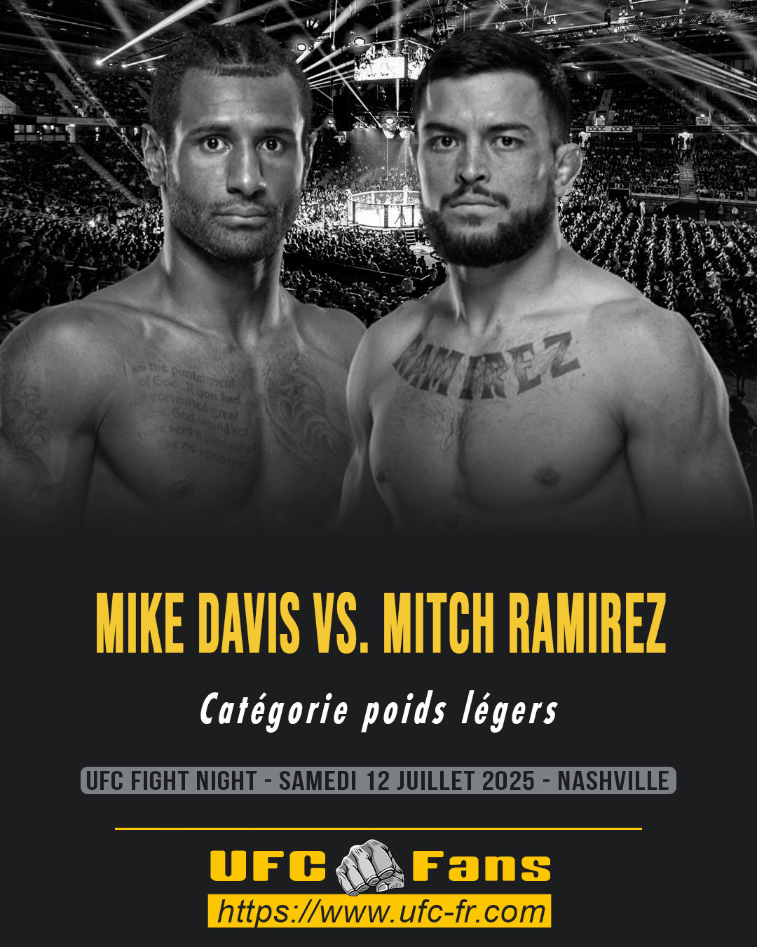 UFC ON ESPN 70 - Mike Davis vs Mitch Ramirez UFC ON ESPN 70 - Mike Davis vs Mitch Ramirez