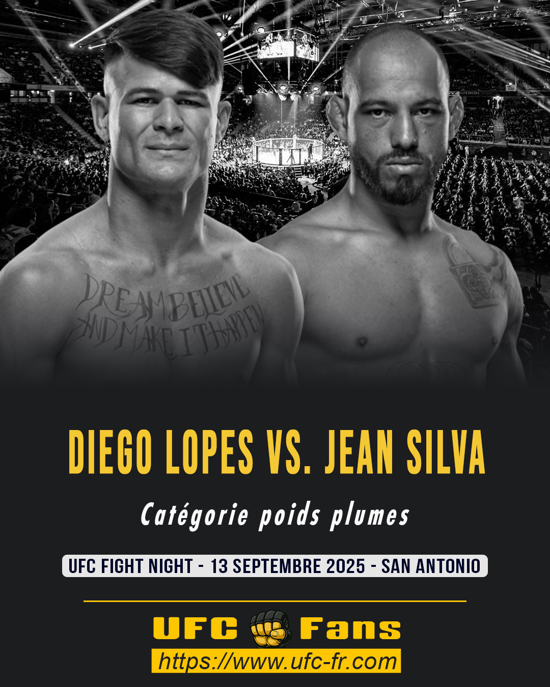 UFC ON ESPN+ 117 - Diego Lopes vs Jean Silva UFC ON ESPN+ 117 - Diego Lopes vs Jean Silva