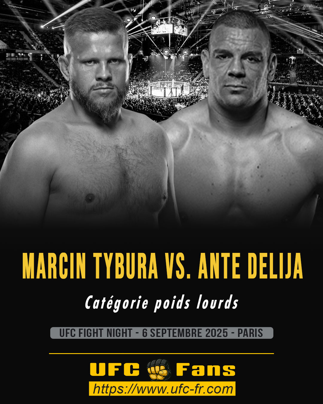UFC ON ESPN+ 116 - Marcin Tybura vs Ante Delija UFC ON ESPN+ 116 - Marcin Tybura vs Ante Delija