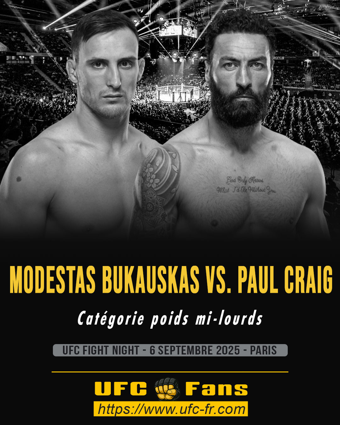 UFC ON ESPN+ 116 - Modestas Bukauskas vs Paul Craig UFC ON ESPN+ 116 - Modestas Bukauskas vs Paul Craig