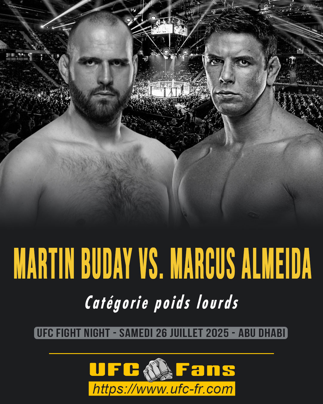 UFC ON ABC 9 - Martin Buday vs Marcus Almeida UFC ON ABC 9 - Martin Buday vs Marcus Almeida