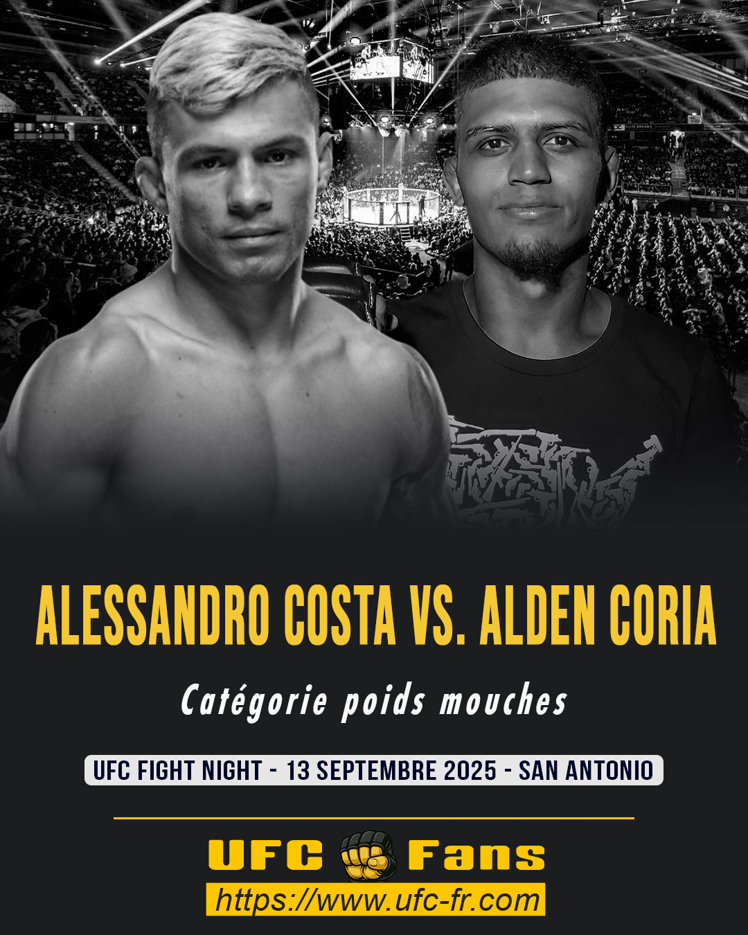 UFC ON ESPN+ 117 - Alessandro Costa vs Alden Coria