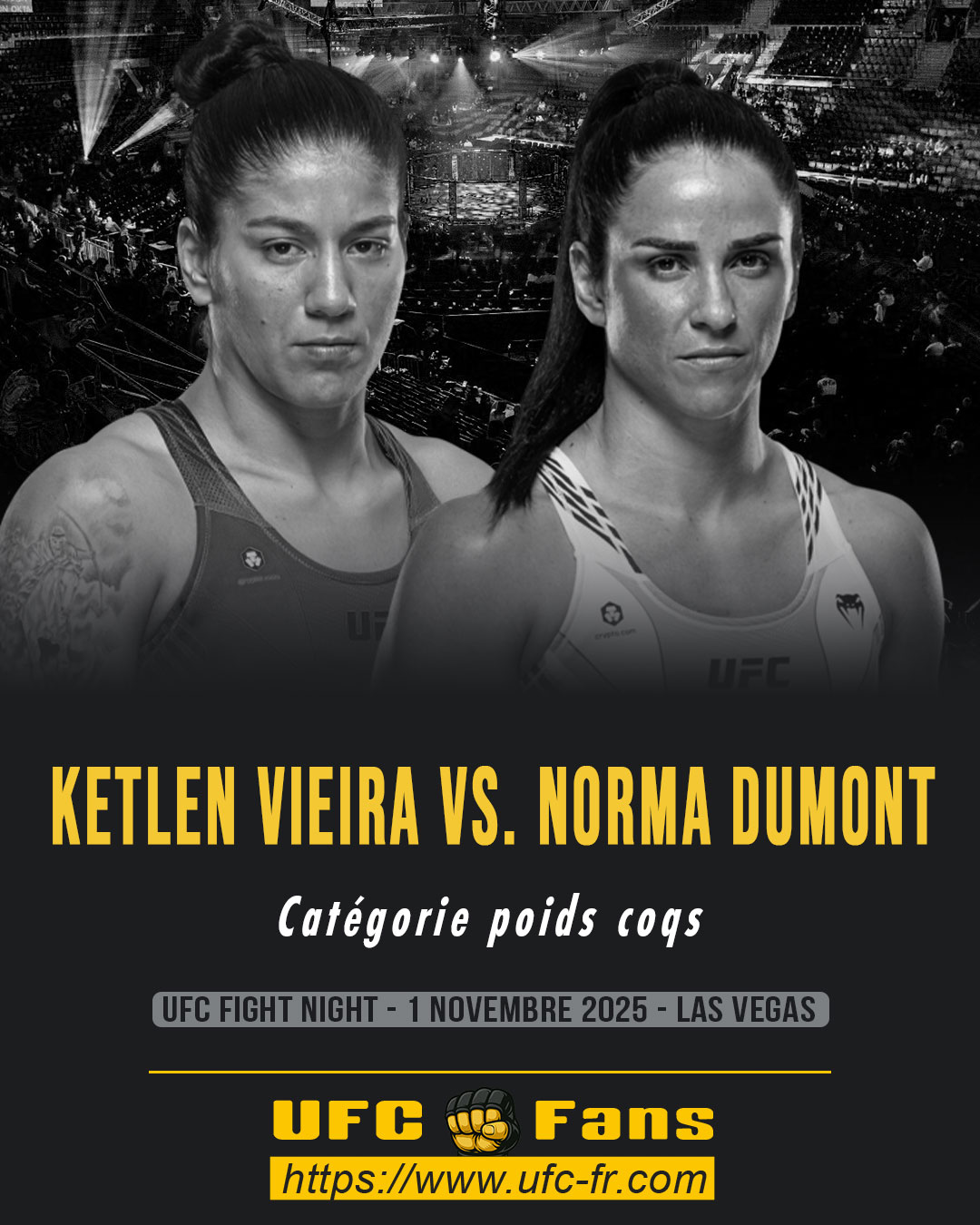 UFC ON ESPN+ 121 - Ketlen Vieira vs Norma Dumont UFC ON ESPN+ 121 - Ketlen Vieira vs Norma Dumont