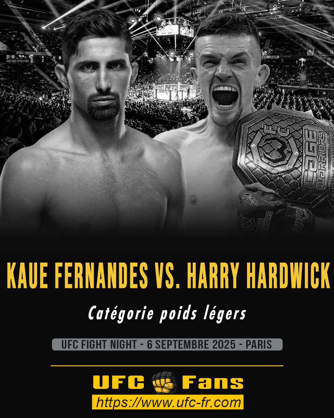 UFC ON ESPN+ 116 - Kaue Fernandes vs Harry Hardwick UFC ON ESPN+ 116 - Kaue Fernandes vs Harry Hardwick