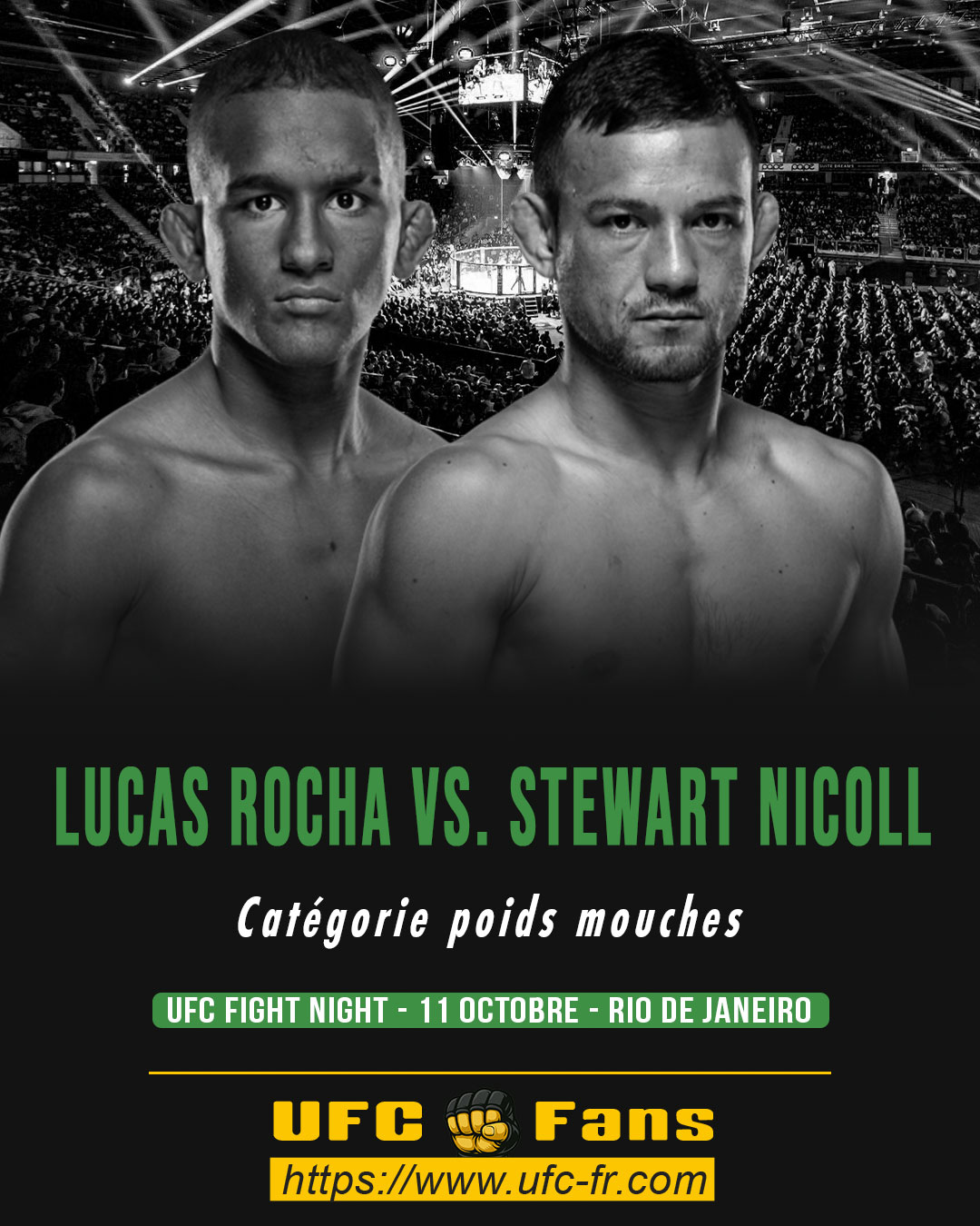 UFC ON ESPN+ 119 - Lucas Rocha vs Stewart Nicoll UFC ON ESPN+ 119 - Lucas Rocha vs Stewart Nicoll