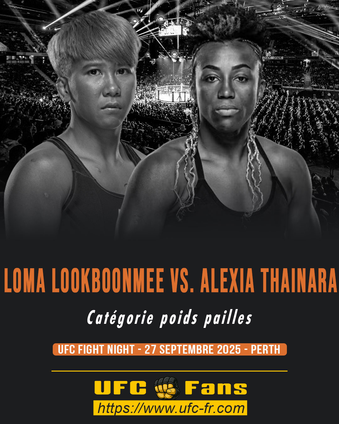 UFC ON ESPN+ 118 - Loma Lookboonmee vs Alexia Thainara UFC ON ESPN+ 118 - Loma Lookboonmee vs Alexia Thainara