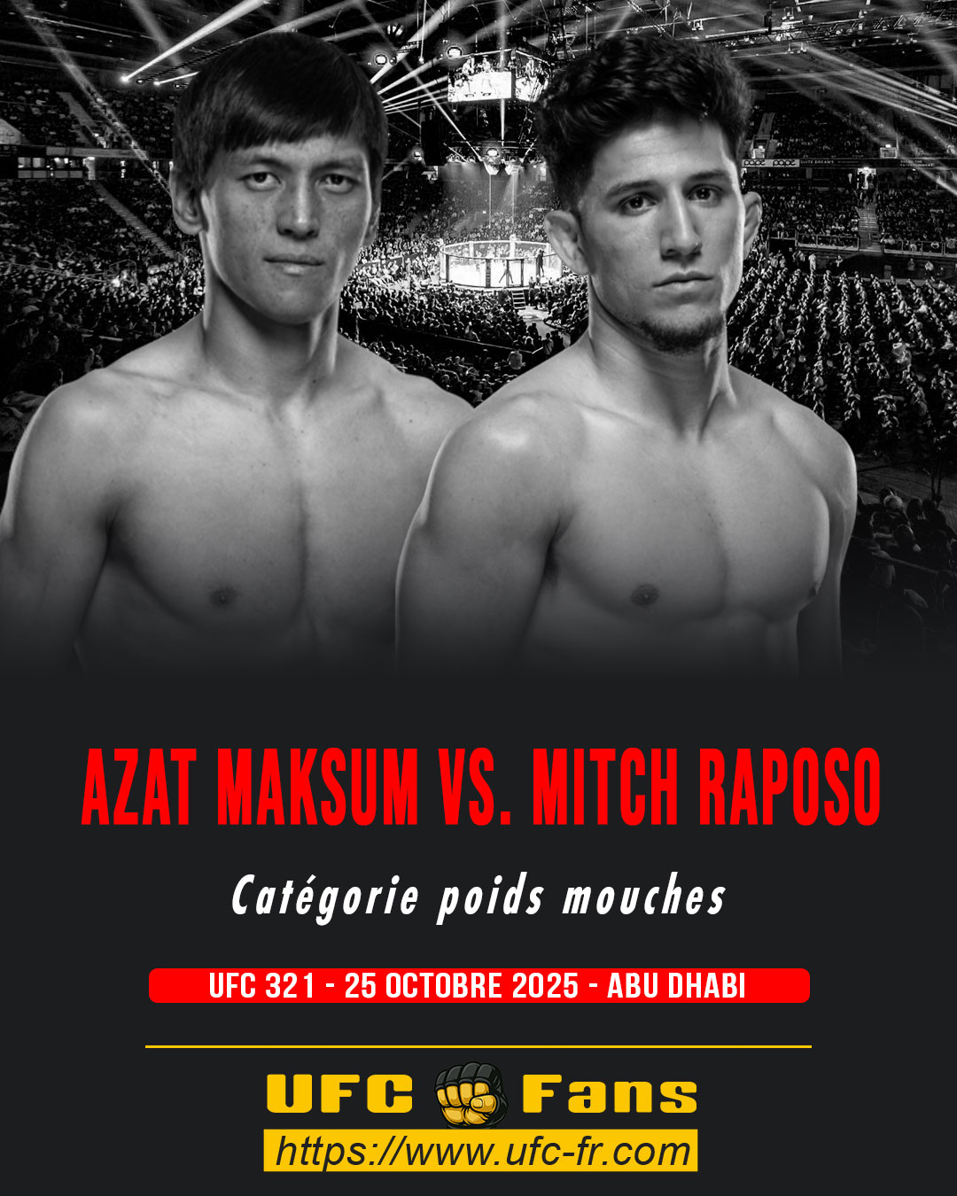 UFC 321 - Azat Maksum vs Mitch Raposo UFC 321 - Azat Maksum vs Mitch Raposo