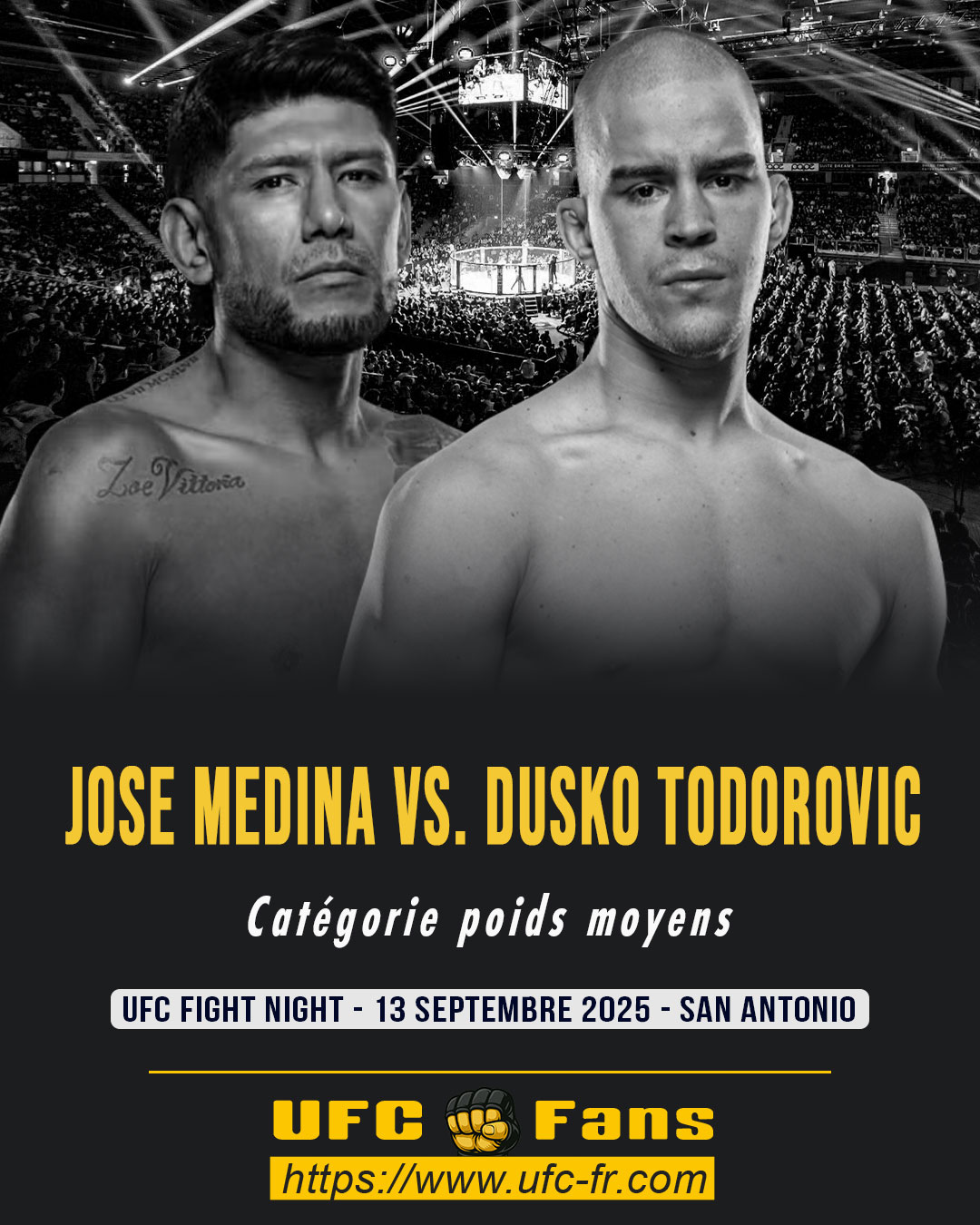 UFC ON ESPN+ 117 - Jose Medina vs Dusko Todorovic UFC ON ESPN+ 117 - Jose Medina vs Dusko Todorovic