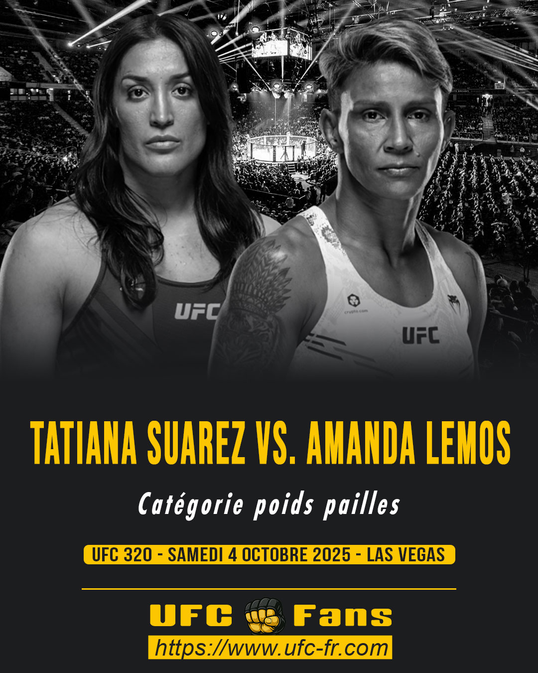 UFC ON ESPN+ 117 - Tatiana Suarez vs Amanda Lemos UFC ON ESPN+ 117 - Tatiana Suarez vs Amanda Lemos