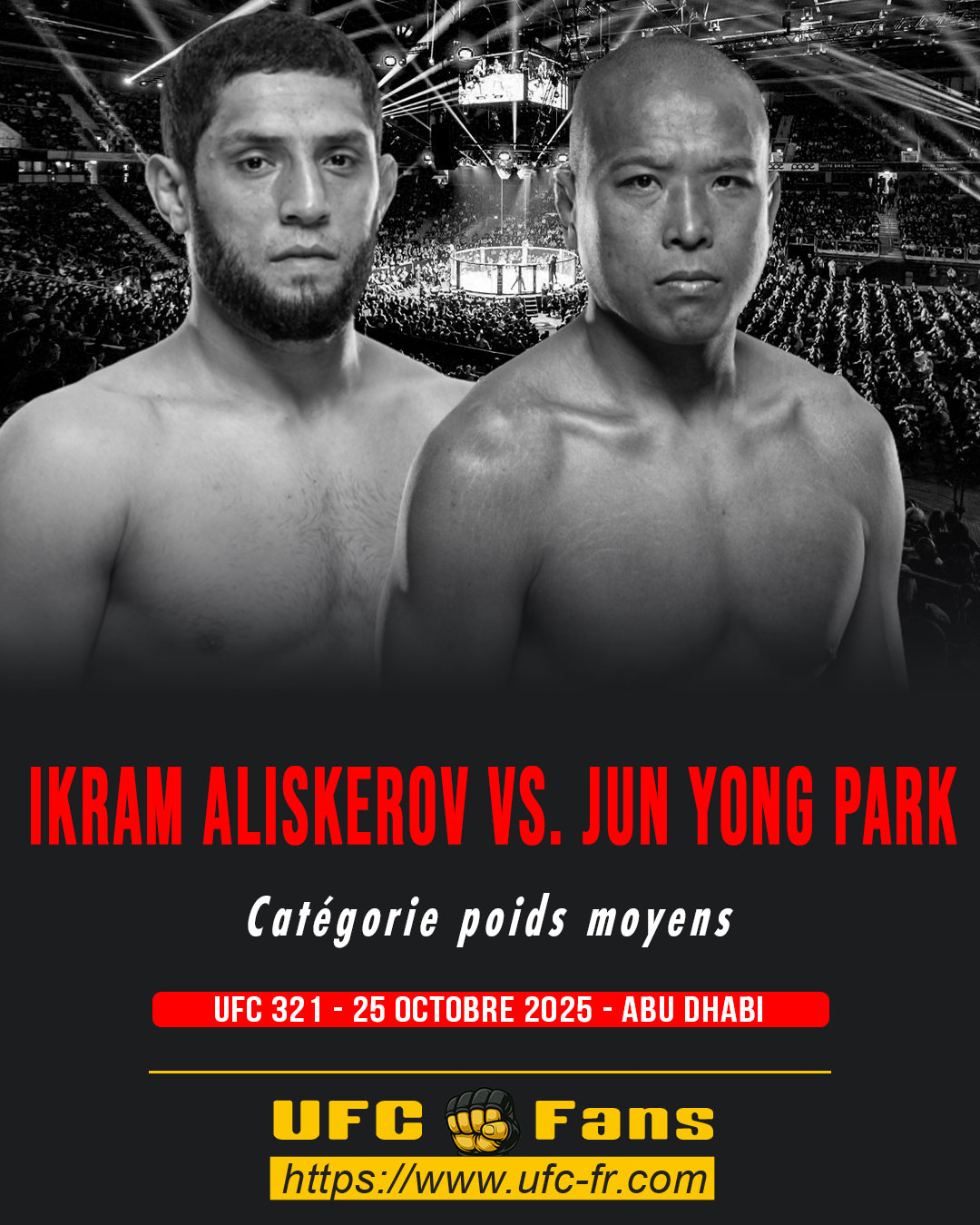 UFC 321 - Ikram Aliskerov vs Jun Yong Park UFC 321 - Ikram Aliskerov vs Jun Yong Park