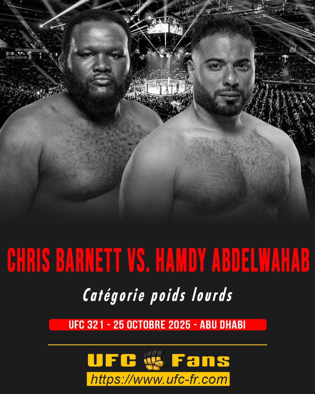 UFC 321 - Chris Barnett vs Hamdy Abdelwahab UFC 321 - Chris Barnett vs Hamdy Abdelwahab