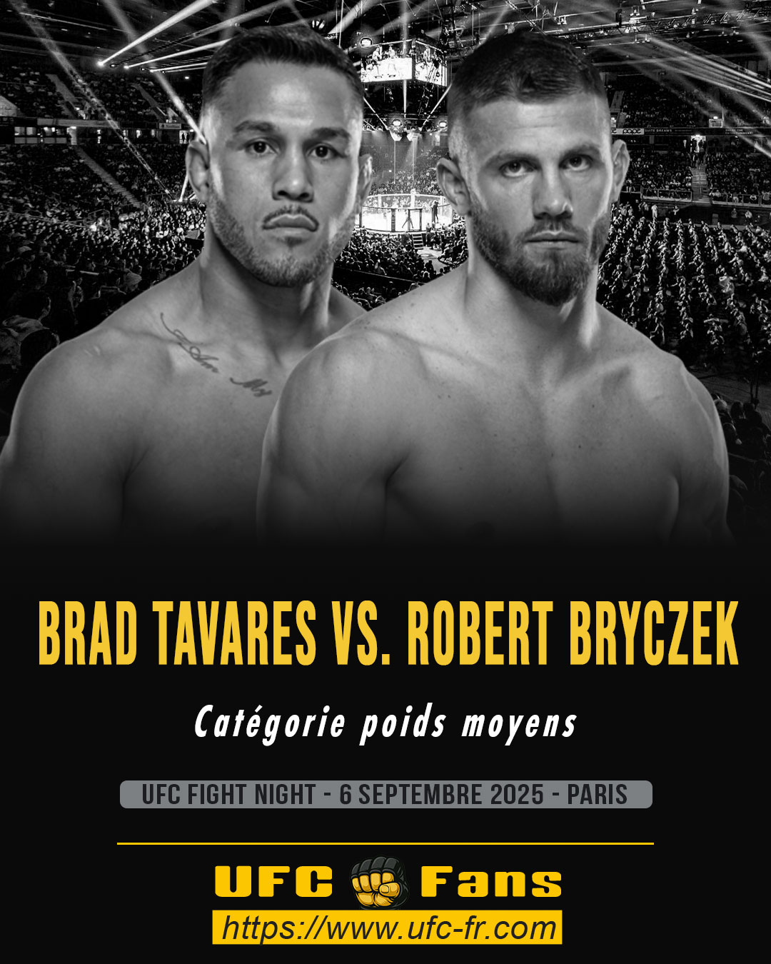 UFC ON ESPN+ 116 - Brad Tavares vs Robert Bryczek UFC ON ESPN+ 116 - Brad Tavares vs Robert Bryczek