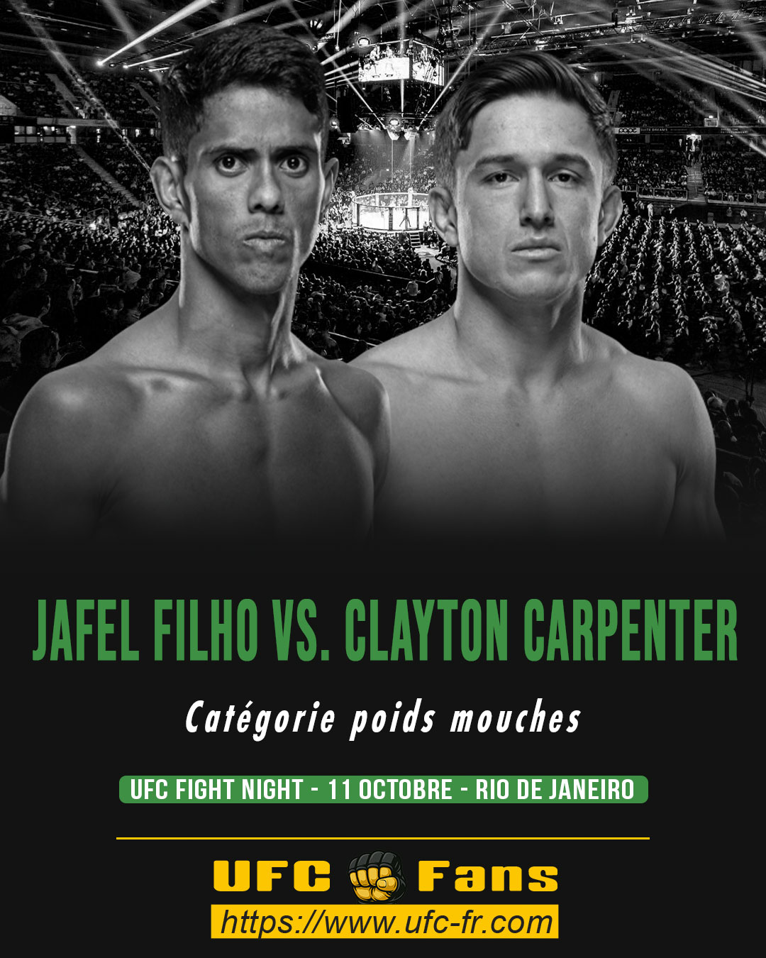 UFC ON ESPN+ 119 - Jafel Filho vs Clayton Carpenter UFC ON ESPN+ 119 - Jafel Filho vs Clayton Carpenter