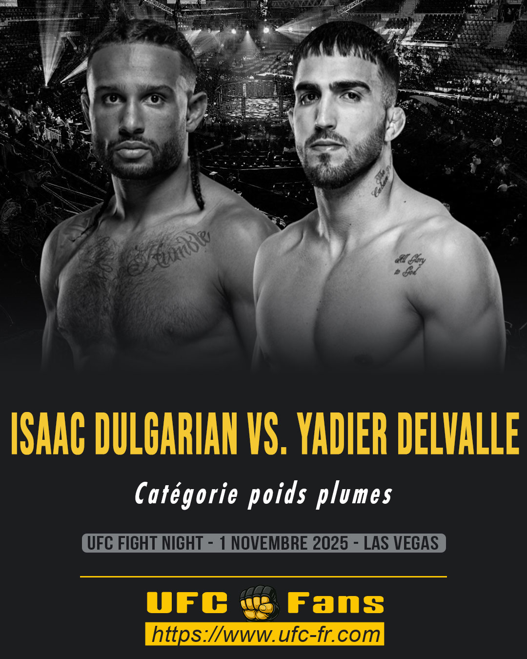 UFC ON ESPN+ 121 - Isaac Dulgarian vs Yadier DelValle UFC ON ESPN+ 121 - Isaac Dulgarian vs Yadier DelValle