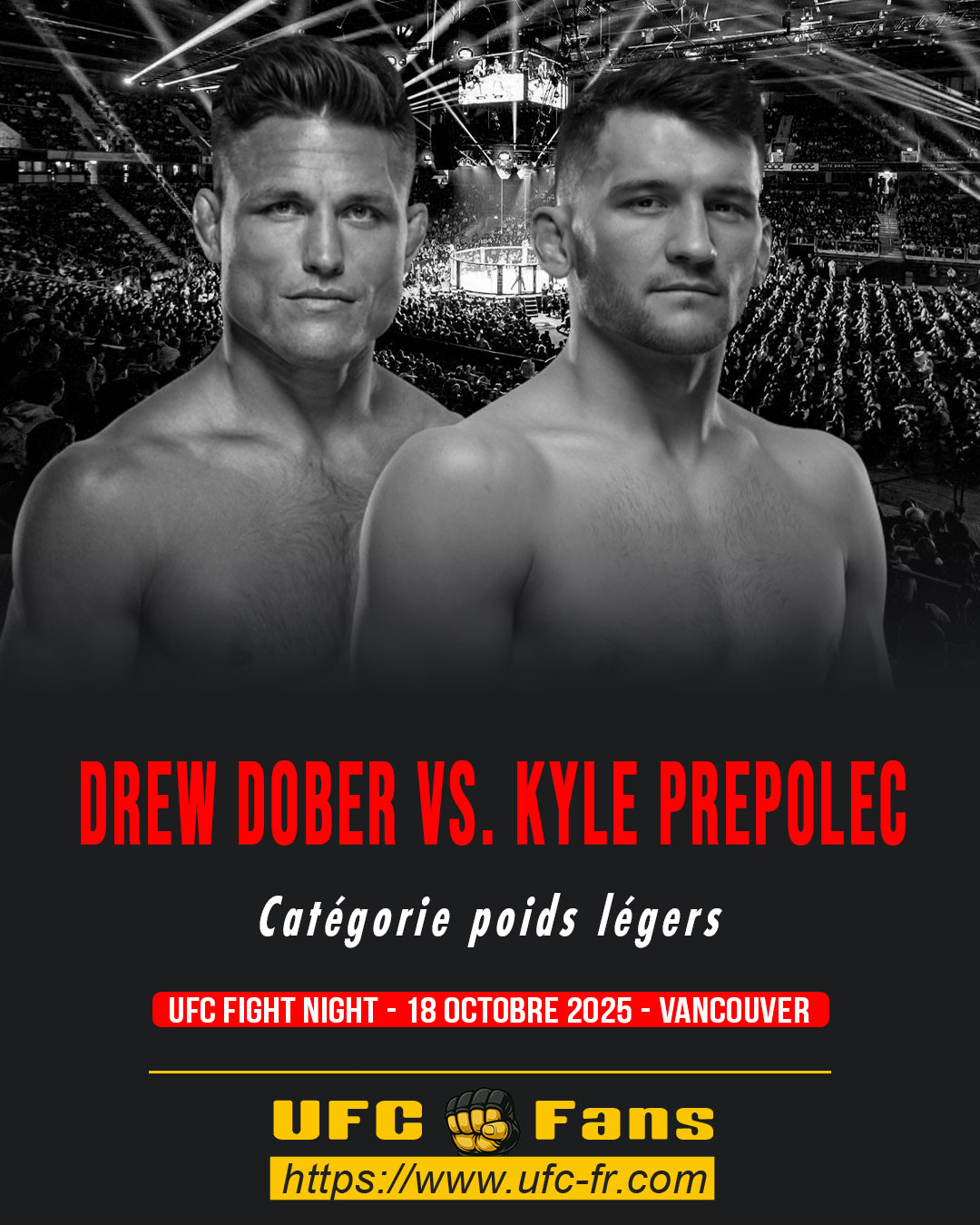 UFC ON ESPN+ 120 - Drew Dober vs Kyle Prepolec UFC ON ESPN+ 120 - Drew Dober vs Kyle Prepolec
