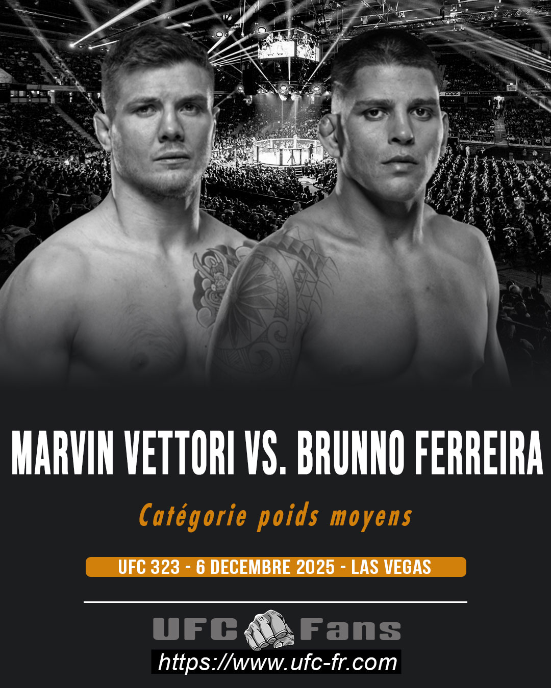 UFC 323 - Marvin Vettori vs Brunno Ferreira UFC 323 - Marvin Vettori vs Brunno Ferreira