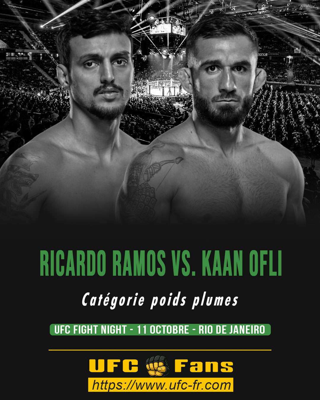 UFC ON ESPN+ 119 - Ricardo Ramos vs Kaan Ofli UFC ON ESPN+ 119 - Ricardo Ramos vs Kaan Ofli