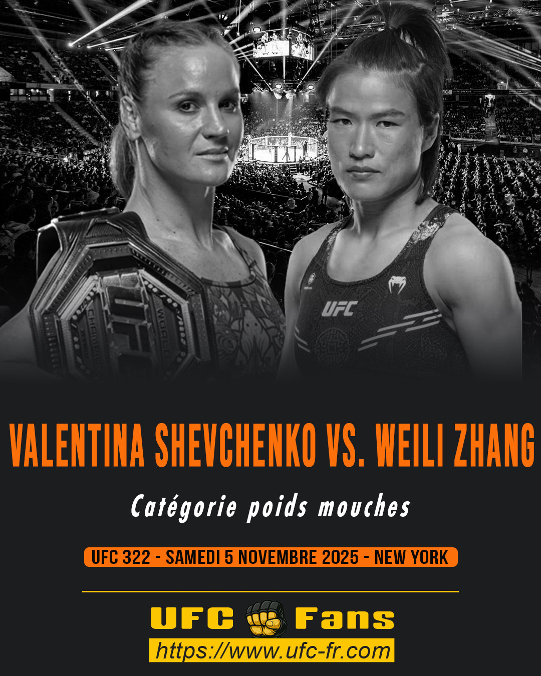 UFC 322 - Valentina Shevchenko vs Weili Zhang UFC 322 - Valentina Shevchenko vs Weili Zhang