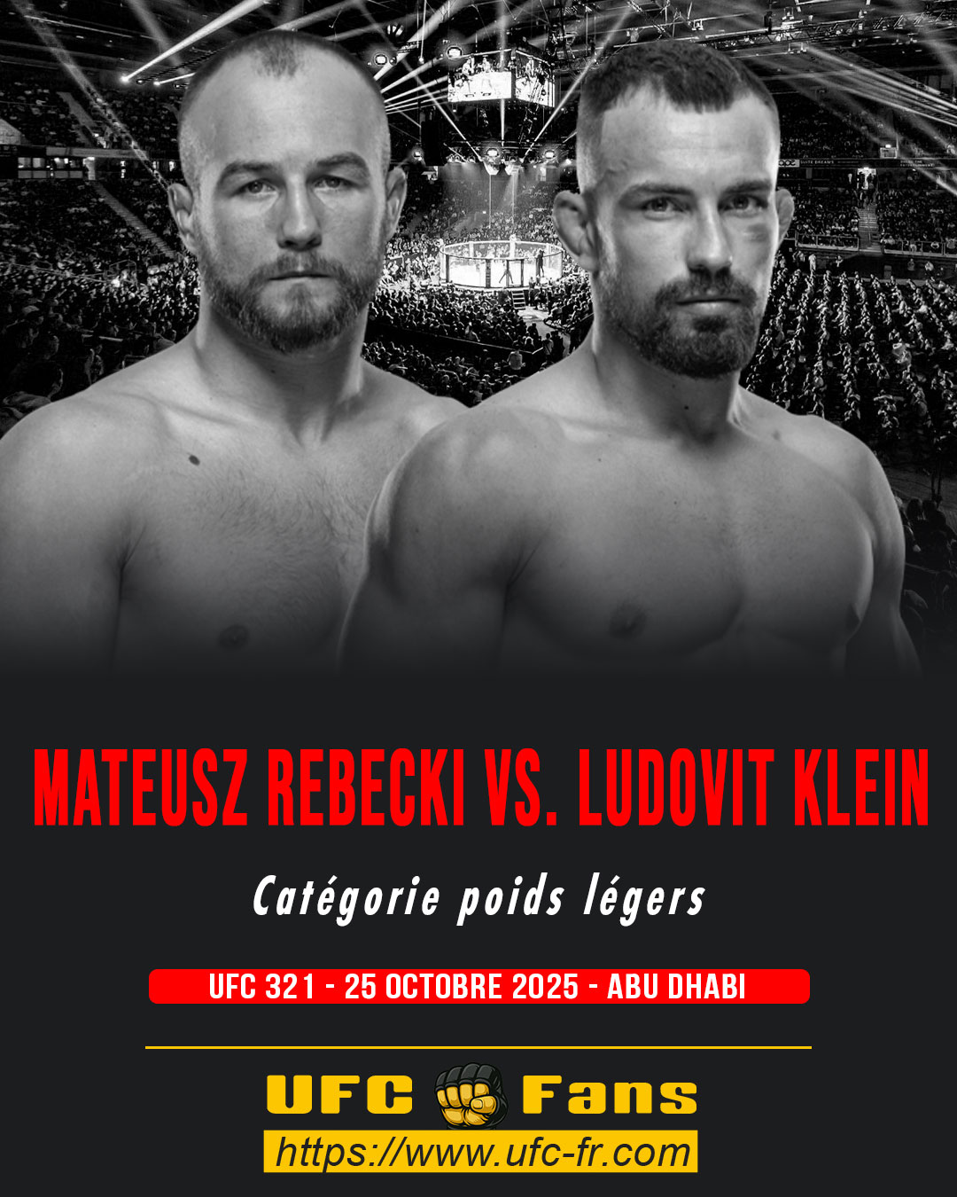 UFC 321 - Mateusz Rebecki vs Ludovit Klein UFC 321 - Mateusz Rebecki vs Ludovit Klein