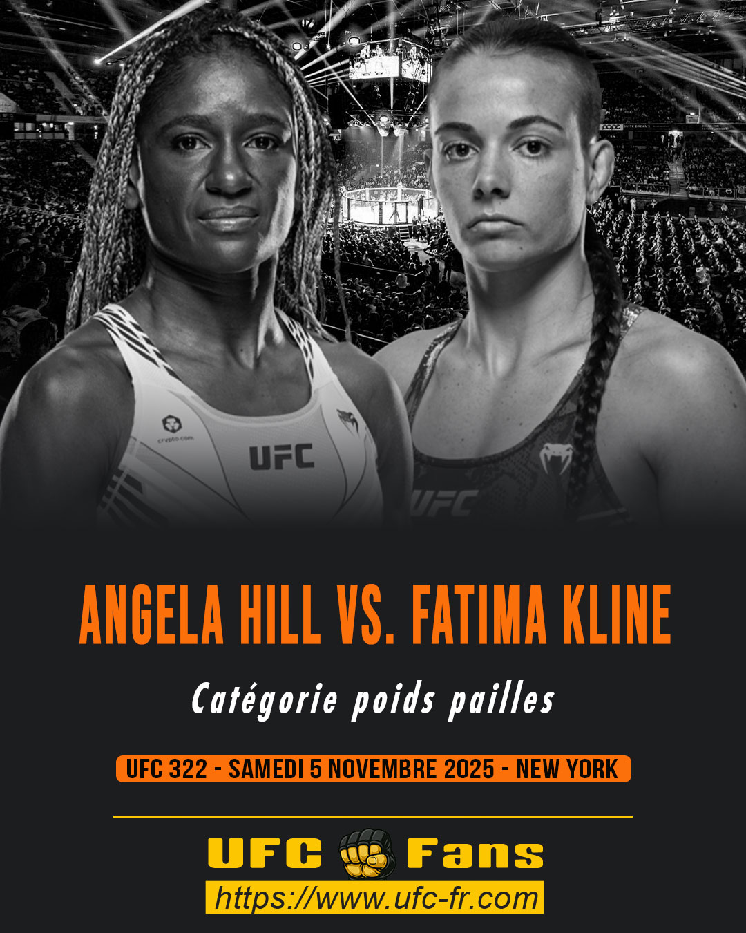 UFC 322 - Angela Hill vs Fatima Kline UFC 322 - Angela Hill vs Fatima Kline