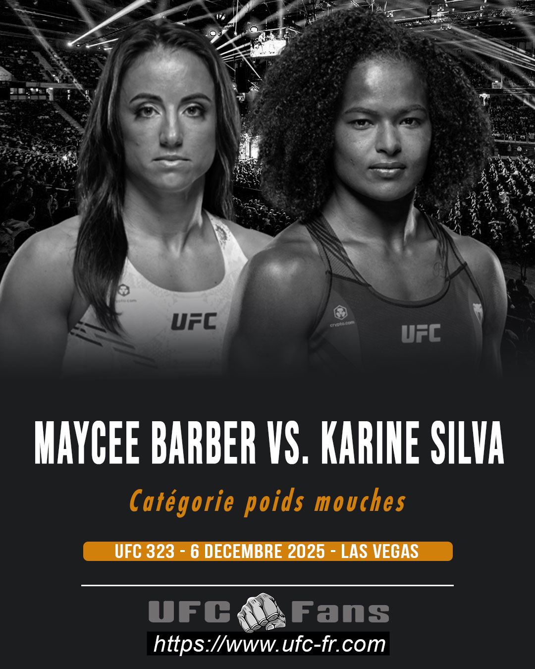 UFC 323 - Maycee Barber vs Karine Silva UFC 323 - Maycee Barber vs Karine Silva