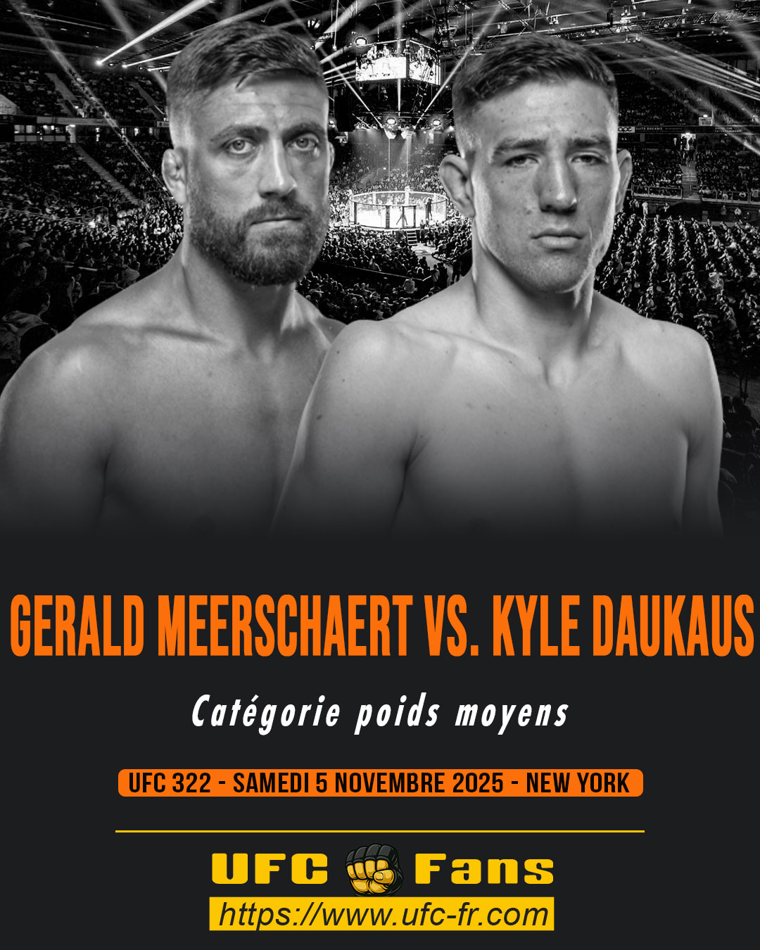 UFC 322 - Gerald Meerschaert vs Kyle Daukaus UFC 322 - Gerald Meerschaert vs Kyle Daukaus