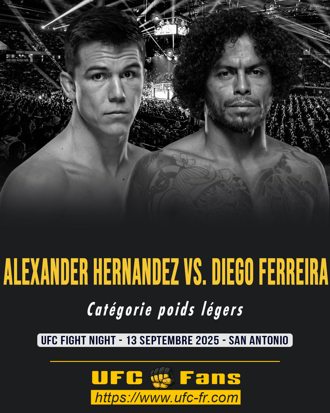 UFC ON ESPN+ 117 - Alexander Hernandez vs Diego Ferreira UFC ON ESPN+ 117 - Alexander Hernandez vs Diego Ferreira