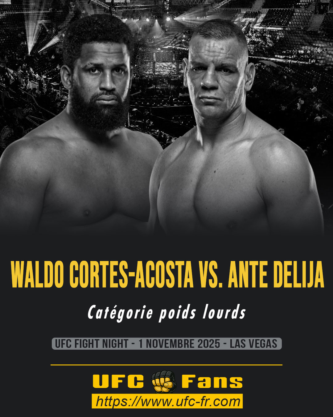 UFC ON ESPN+ 121 - Waldo Cortes-Acosta vs Ante Delija UFC ON ESPN+ 121 - Waldo Cortes-Acosta vs Ante Delija