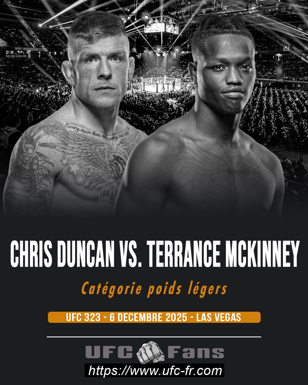 UFC 323 - Chris Duncan vs Terrance McKinney UFC 323 - Chris Duncan vs Terrance McKinney