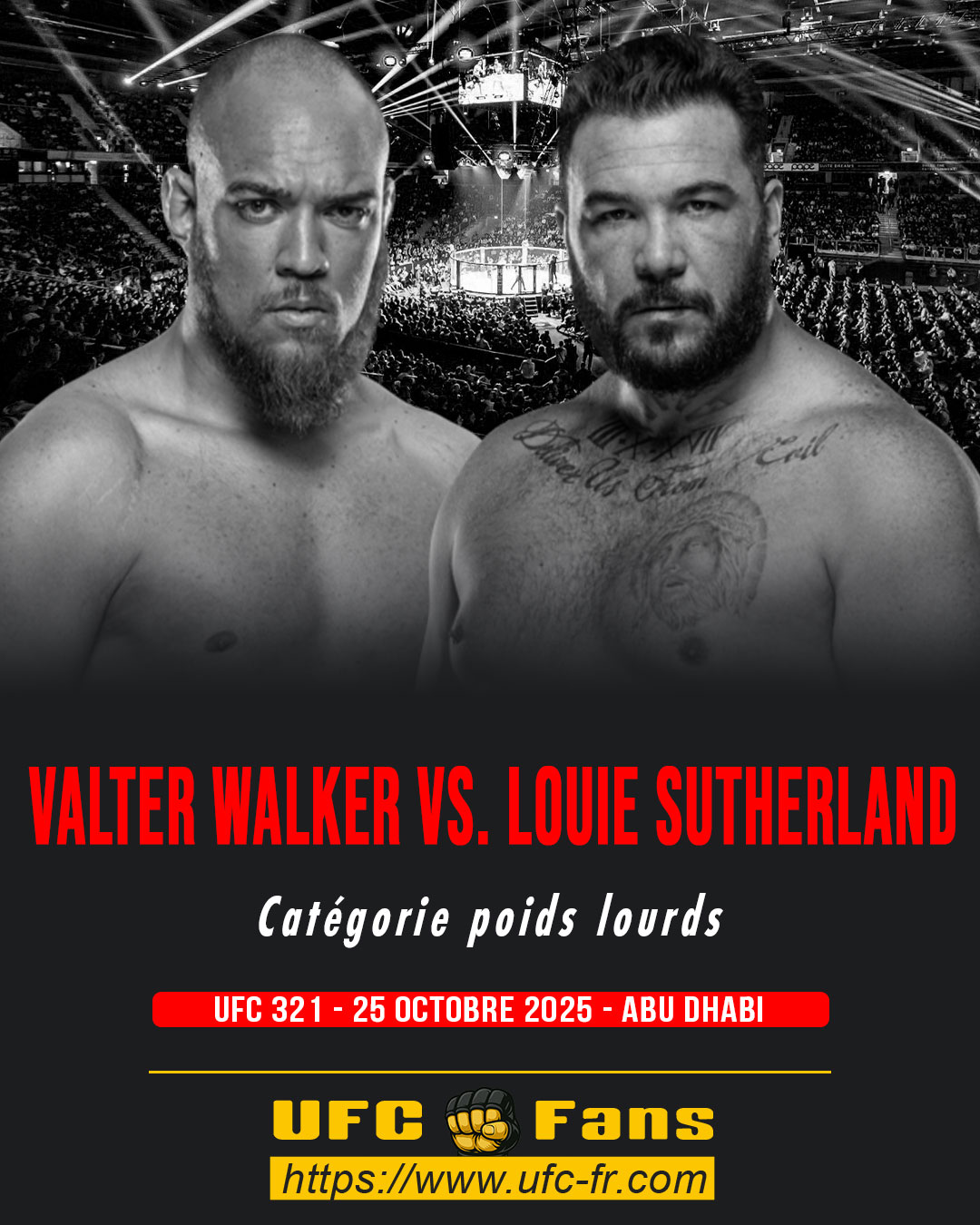 UFC 321 - Valter Walker vs Louie Sutherland UFC 321 - Valter Walker vs Louie Sutherland