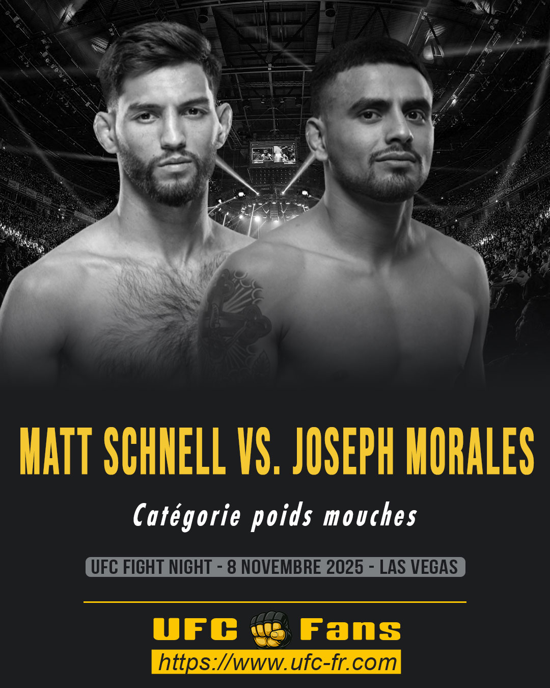 UFC ON ESPN 73 - Matt Schnell vs Joseph Morales UFC ON ESPN 73 - Matt Schnell vs Joseph Morales